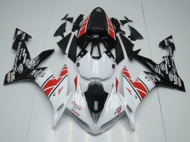 Carenado Moto Yamaha YZF R1 2004-2006 - Blanco Rojo Negro Castrol