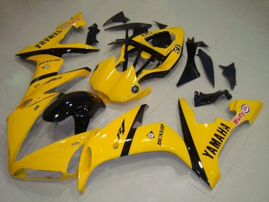 Carenados Moto Yamaha YZF R1 2004-2006 - Amarillo Negro Brillante