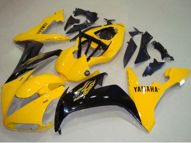 Carenado Moto Yamaha YZF R1 2004-2006 - Amarillo Negro Brillante