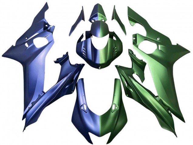 Carenado Moto Yamaha YZF 600 R6 2017-2023 - Azul Verde