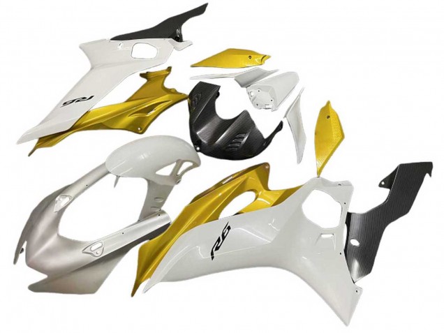 Carenado Moto Yamaha YZF 600 R6 2017-2023 - Blanco Oro