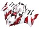 Carenado Moto Yamaha YZF 600 R6 2017-2023 - Blanco Rojo Negro