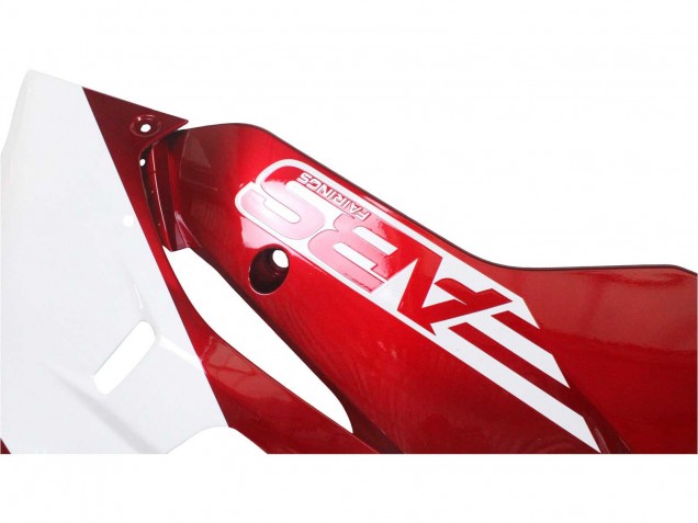 Carenado Moto Yamaha YZF 600 R6 2017-2023 - Blanco Rojo Negro