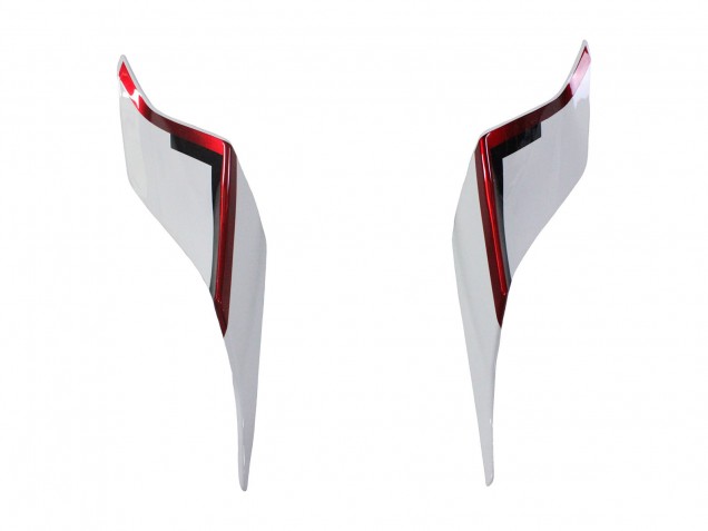 Carenado Moto Yamaha YZF 600 R6 2017-2023 - Blanco Rojo Negro