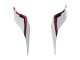 Carenado Moto Yamaha YZF 600 R6 2017-2023 - Blanco Rojo Negro