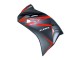 Carenado Moto Honda CBR250RR 2011-2015 - Negro Mate Rojo Raya