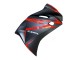 Carenado Moto Honda CBR250RR 2011-2015 - Negro Mate Rojo Raya