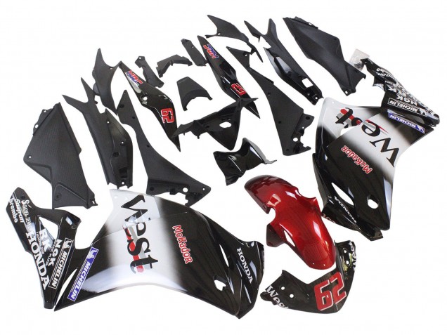 Carenado Moto Honda CBR250RR 2011-2015 - Negro Brillante Blanco West Rojo HRC 62