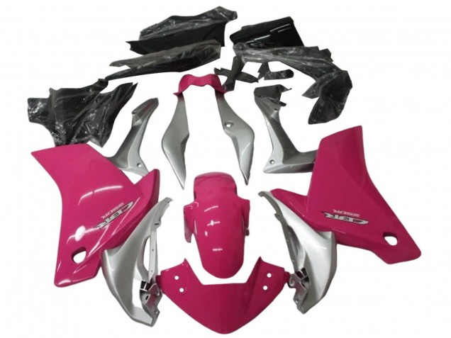 Kits Carenados Moto Honda CBR250RR 2011-2015 - Plata Rosa