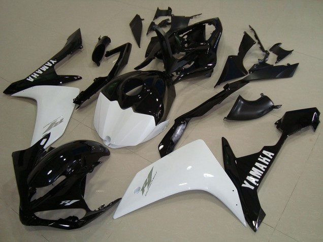 Carenado Moto Yamaha YZF R1 2007-2008 - Blanco Negro