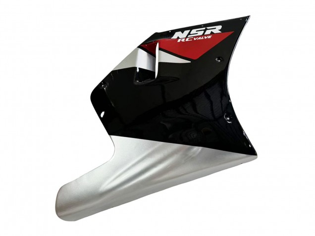 Carenado Moto Honda NSR250R 1988-1989 - Plata Rojo Negro Brillante