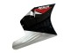 Carenado Moto Honda NSR250R 1988-1989 - Plata Rojo Negro Brillante