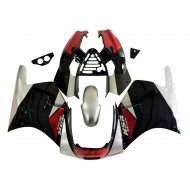 Carenado Moto Honda NSR250R 1988-1989 - Plata Rojo Negro Brillante