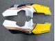 Carenado Moto Honda NSR250R 1988-1989 - Blanco Amarillo Oro Negro Brillante