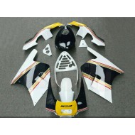 Carenado Moto Honda NSR250R 1988-1989 - Blanco Amarillo Oro Negro Brillante