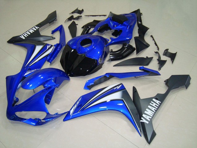 Carenado Moto Yamaha YZF R1 2007-2008 - Azul Blanco Negro