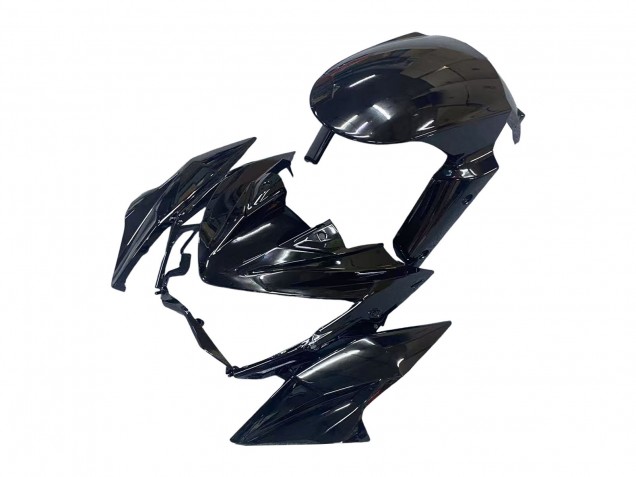Carenado Moto Kawasaki Z800 2013-2018 - Negro Brillante Rojo