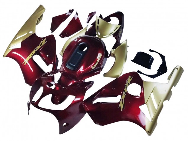 Carenado Moto Kawasaki ZX12R 2000-2001 - Rojo Oro
