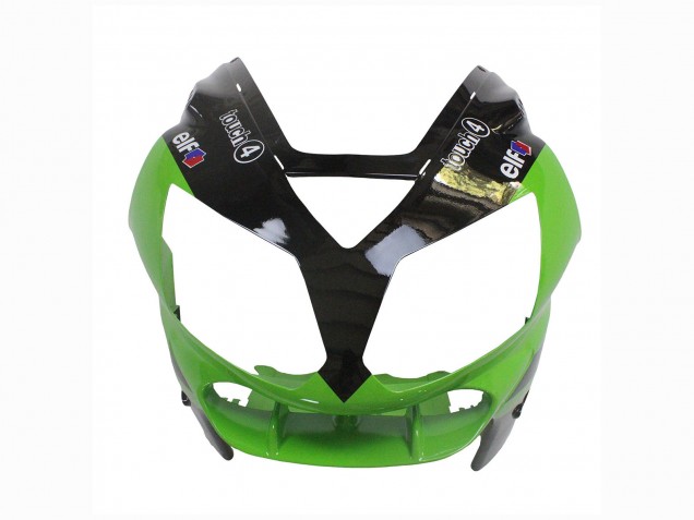 Carenados Moto Kawasaki ZX12R 2002-2006 - Verde Negro Brillante Elf Touch4 Monstruo