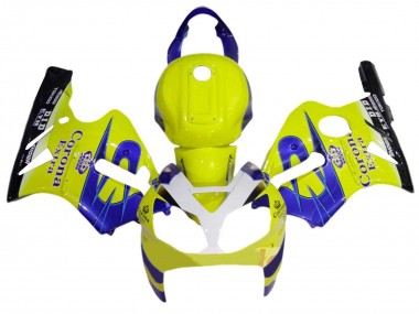 Carenado Moto Kawasaki ZX12R 2002-2006 - Amarillo Blanco Azul Corona Extra