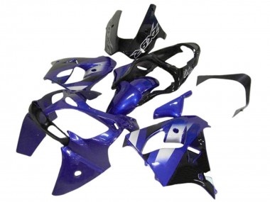 Carenado Moto Kawasaki ZX12R 2002-2006 - Azul Blanco Negro