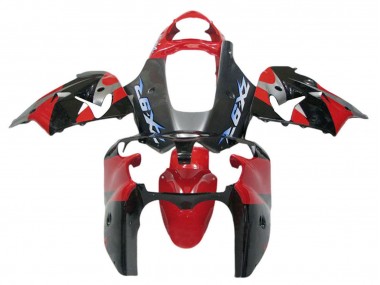 Carenado Moto Kawasaki ZX12R 2002-2006 - Rojo Negro Azul