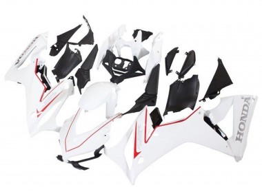 Carenado Moto Honda CBR650R 2021-2023 - Blanco Rojo Negro