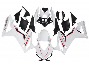 Carenado Moto Honda CBR650R 2021-2023 - Blanco Rojo Negro