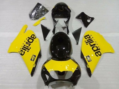 Carenado Moto Aprilia RS250 1999-2004 - Amarillo Negro Brillante
