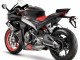 Carenado Moto Aprilia RS660 2020-2024 - Negro Mate Plata Rojo