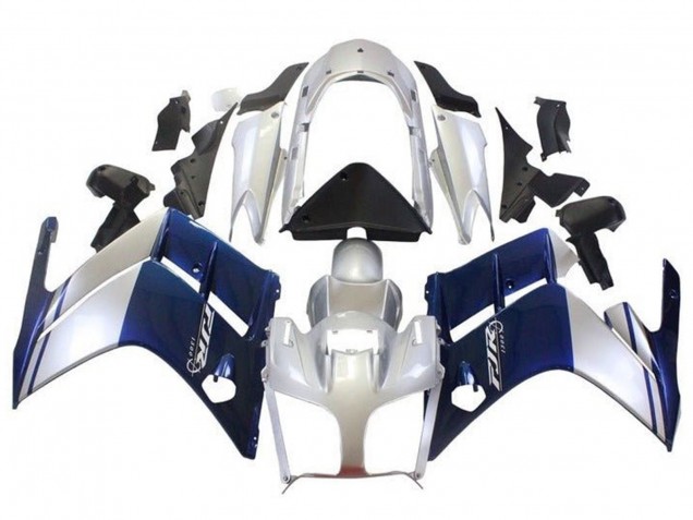 Carenado Moto Yamaha FJR1300 2007-2012 - Azul Oscuro Plata