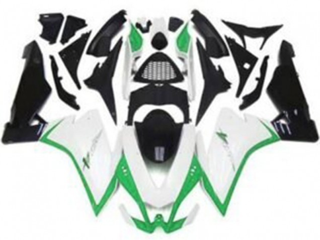 Carenado Moto Aprilia RSV4 1000 2009-2015 - Blanco Verde Negro