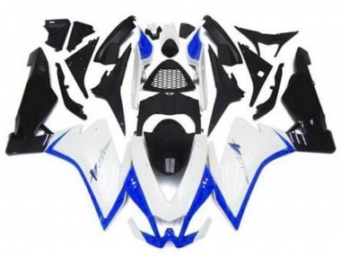 Carenado Moto Aprilia RSV4 1000 2009-2015 - Blanco Azul Negro