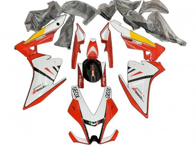 Carenados Moto Aprilia RSV4 1000 2009-2015 - Blanco Rojo Negro Amarillo