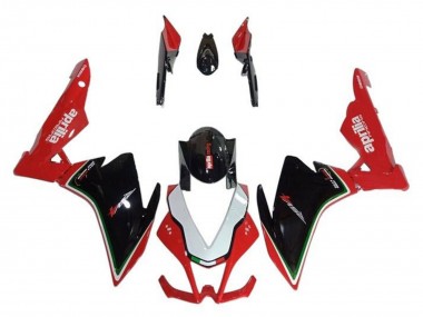 Carenado Moto Aprilia RSV4 1000 2009-2015 - Rojo Negro Blanco Verde