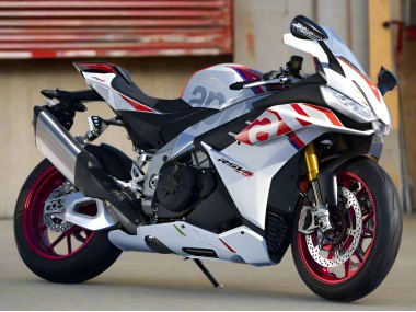 Carenado Moto Aprilia RSV4 1100 2021-2024 - Blanco Rojo Azul