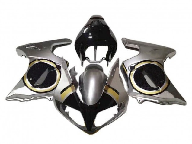 Carenado Moto Suzuki SV650 2003-2013 - Plata Negro Oro