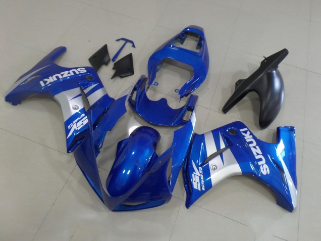 Carenado Moto Suzuki SV650 2003-2013 - Azul Plata Blanco