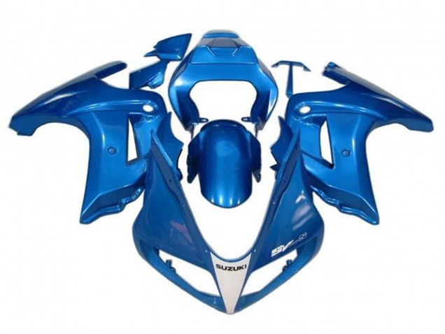 Carenado Moto Suzuki SV650 2003-2013 - Azul Blanco