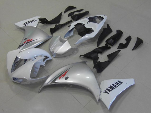 Carenado Moto Yamaha YZF R1 2009-2011 - Blanco Plata