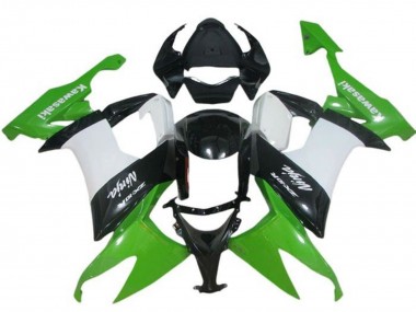 Carenados Moto Kawasaki ZX10R 2008-2010 - Verde Blanco Negro