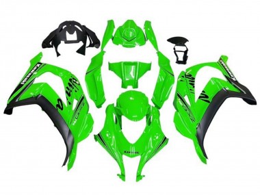 Carenado Moto Kawasaki ZX10R 2016-2020 - Verde Negro