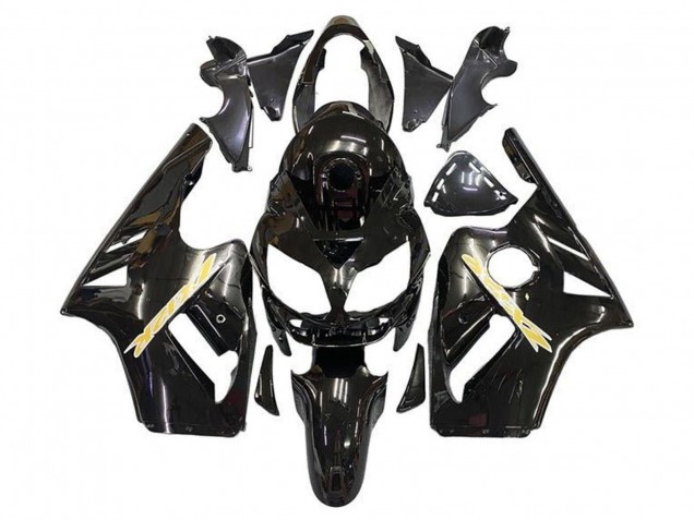 Carenados Moto Kawasaki ZX12R 2002-2006 - Negro Brillante Oro