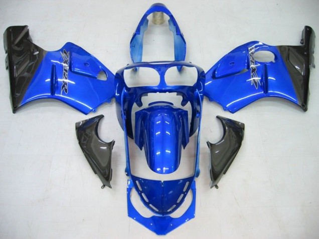 Carenados Moto Kawasaki ZX12R 2002-2006 - Azul Negro Brillante