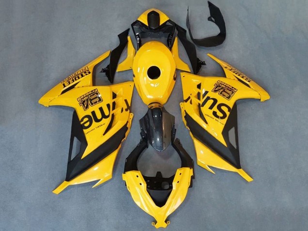 Carenado Moto Kawasaki EX300 2013-2024 - Amarillo Negro Supreme
