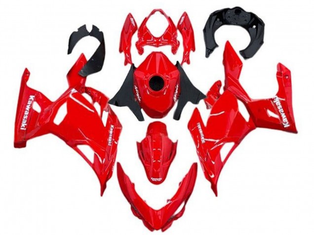 Carenado Moto Kawasaki Ninja 400 2018-2024 - Rojo