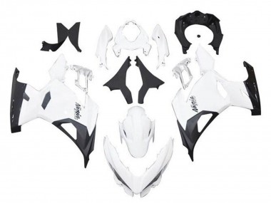 Carenado Moto Kawasaki Ninja 400 2018-2024 - Blanco Negro