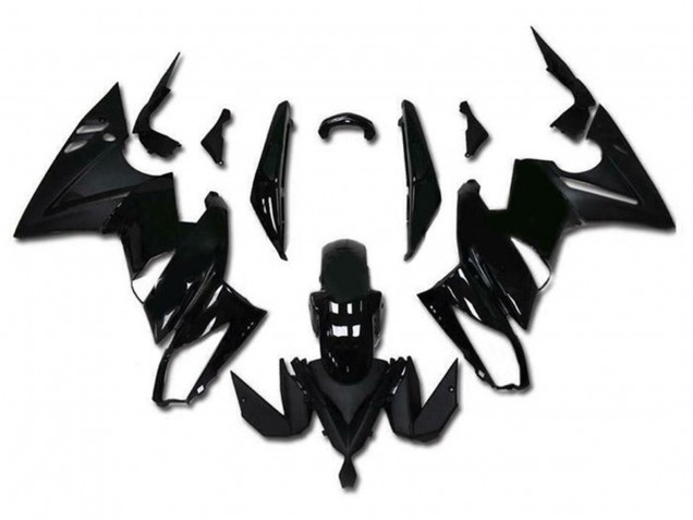 Carenado Moto Kawasaki Ninja 650 EX650 2009-2011 - Negro Brillante Negro Mate