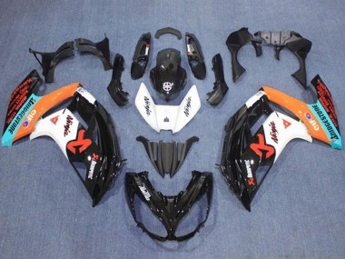 Carenado Moto Kawasaki Ninja 650 EX650 2012-2016 - Negro Brillante Blanco Naranja Azul Rojo