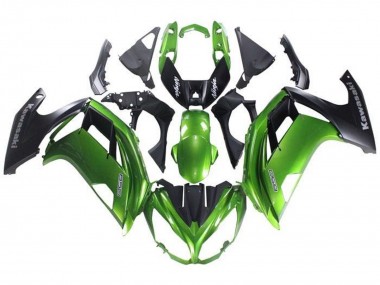 Carenados Moto Kawasaki Ninja 650 EX650 2012-2016 - Verde Negro Mate